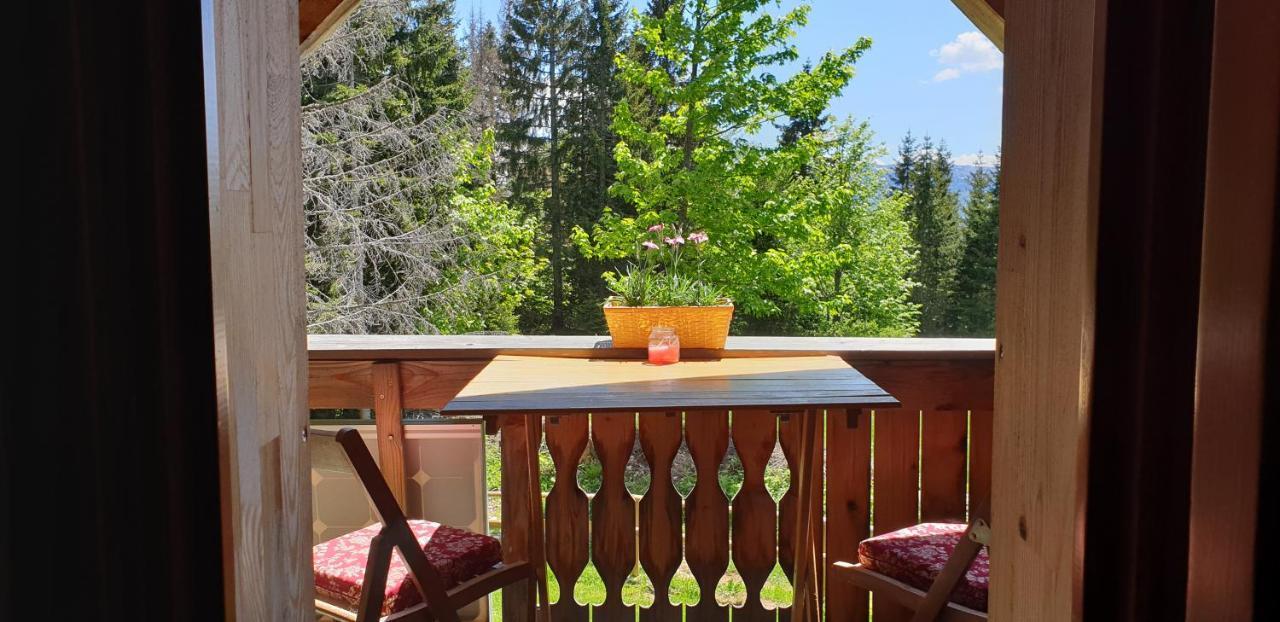 Mountain Eco Chalet Konjska Dolina On 1400 M Asl -Near Pokljuka Srednja Vas v Bohinju Dış mekan fotoğraf