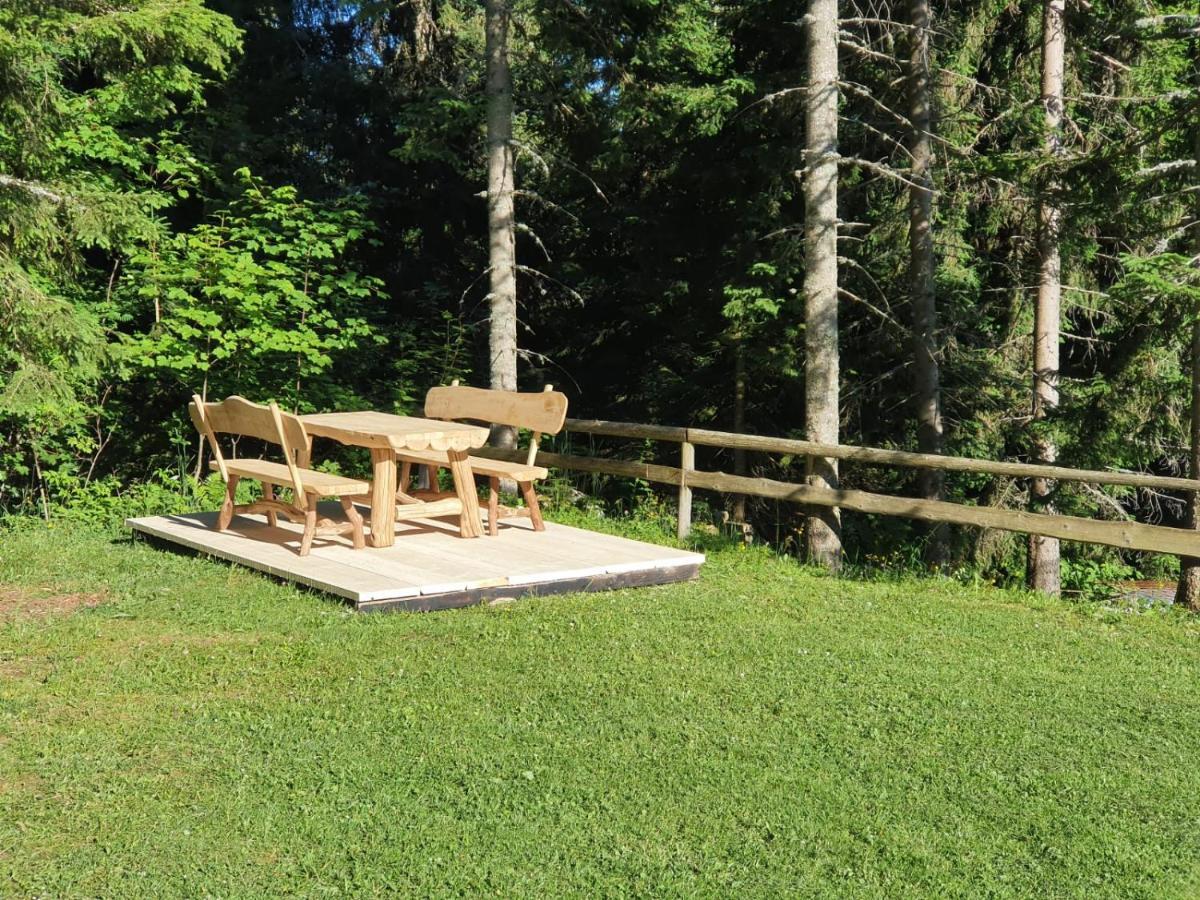 Mountain Eco Chalet Konjska Dolina On 1400 M Asl -Near Pokljuka Srednja Vas v Bohinju Dış mekan fotoğraf